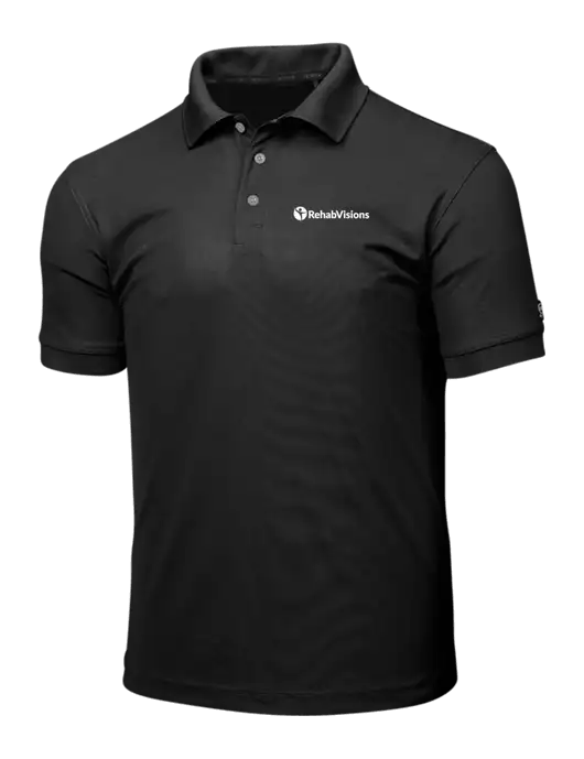 OGIO Blacktop Caliber 2.0 Polo w/RehabVisions POST Logo