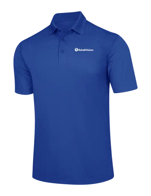 Royal Micropique Sport-Wick Polo w/RehabVisions POST Logo
