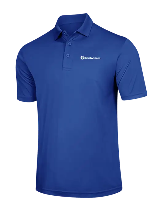 Royal PosiCharge Competitor Polo w/RehabVisions POST Logo