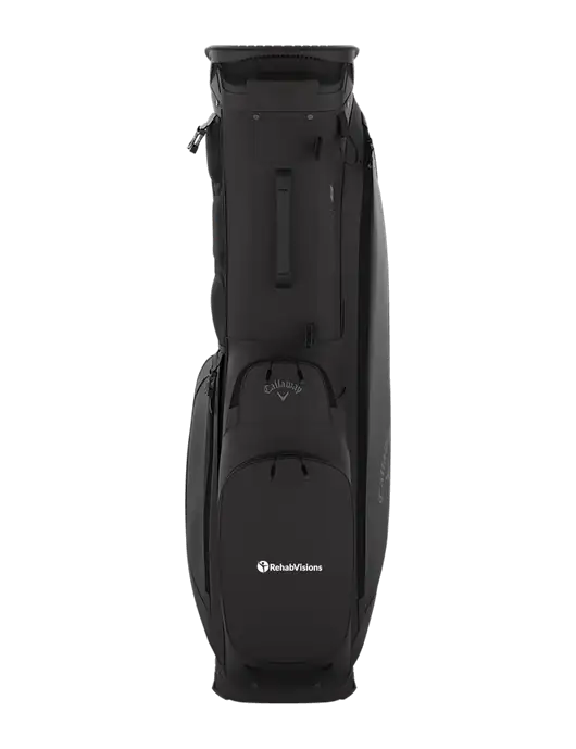 Callaway Fairway C Black Stand Golf Bag w/RehabVisions POST Logo