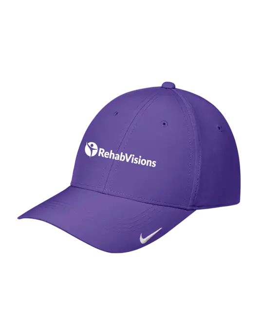 Nike Purple Dri-FIT Legacy Cap w/RehabVisions POST Logo