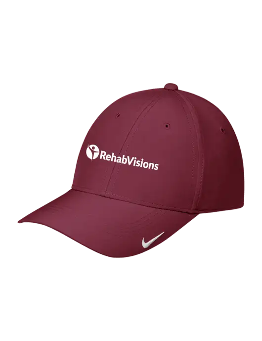 Nike Maroon Dri-FIT Legacy Cap w/RehabVisions POST Logo