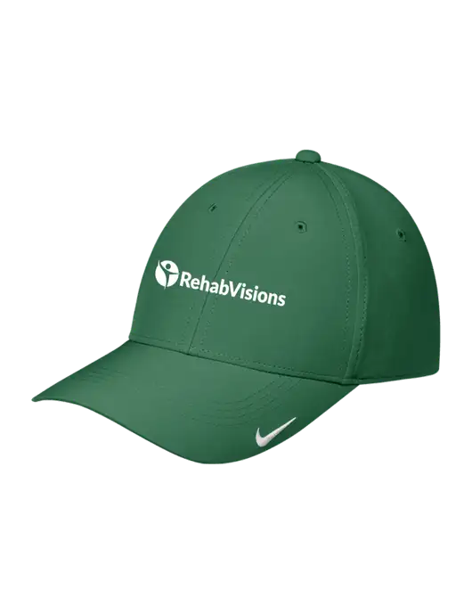 Nike Dark Green Dri-FIT Legacy Cap w/RehabVisions POST Logo