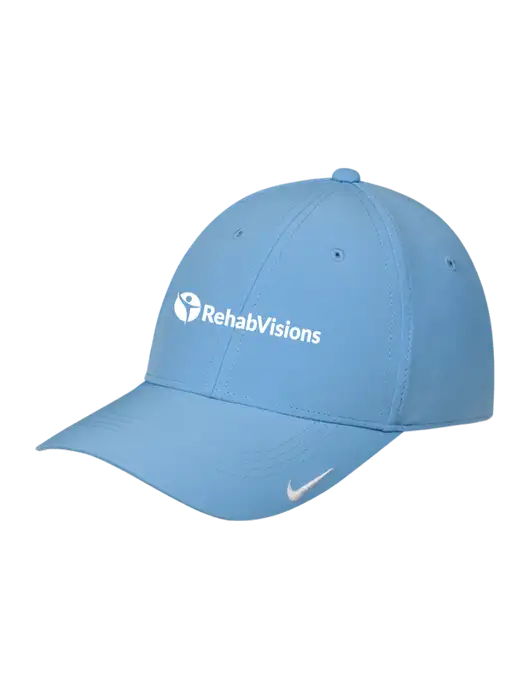 Nike Light Blue Dri-FIT Legacy Cap w/RehabVisions POST Logo