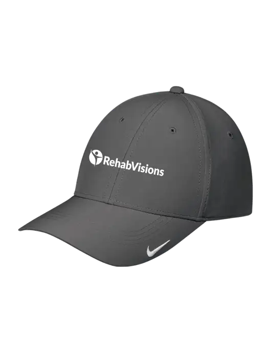 Nike Dark Grey Dri-FIT Legacy Cap w/RehabVisions POST Logo