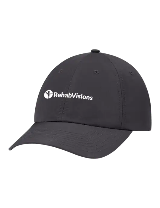 Richardson Relaxed Performance Lite Dark Grey Cap w/RehabVisions POST Logo