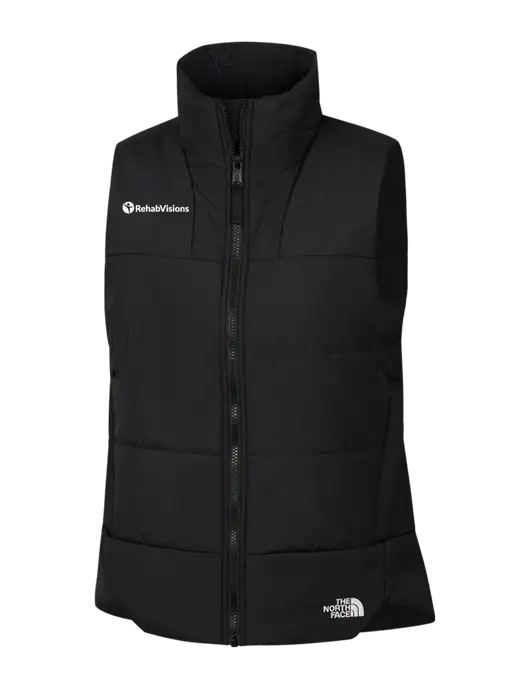 The North Face Womens Black Everyday Insulated Vest w/RehabVisions POST Logo