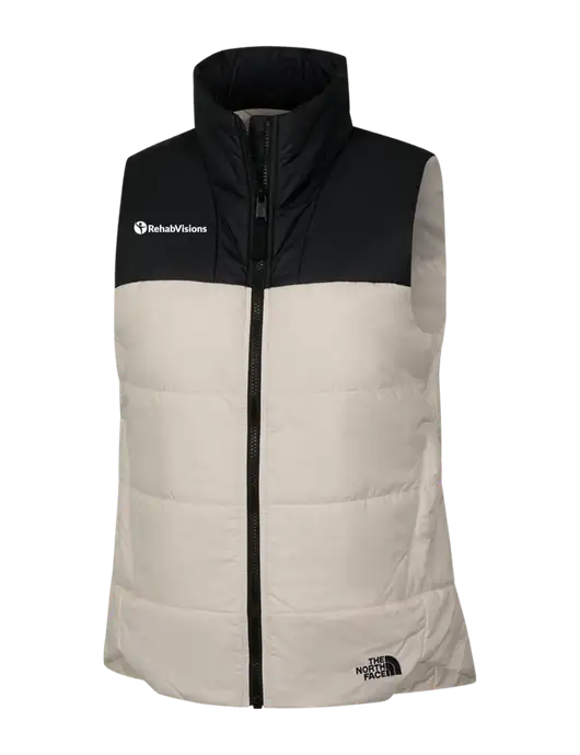 The North Face Womens Ivory Everyday Insulated Vest w/RehabVisions POST Logo
