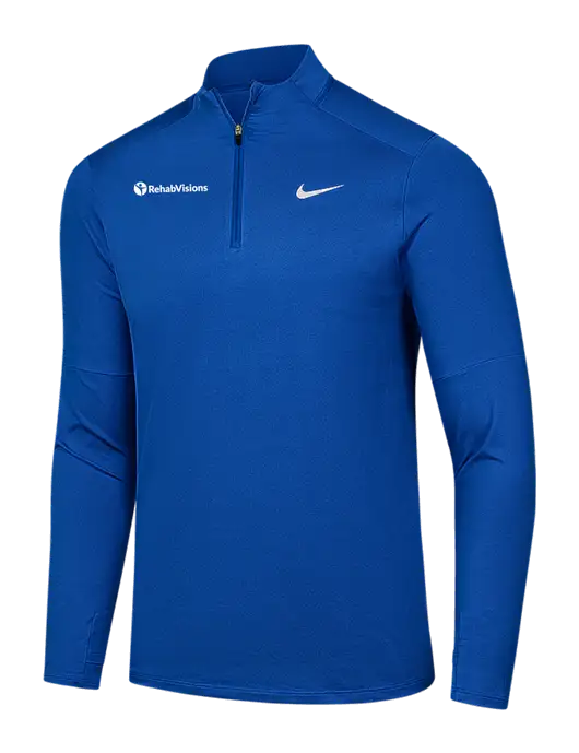 Nike Royal Dri-FIT Element 1/2-Zip Pullover w/RehabVisions POST Logo