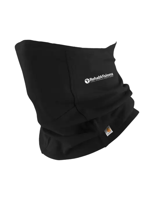 Carhartt Black Cotton Blend Filter Pocket Gaiter w/RehabVisions POST Logo