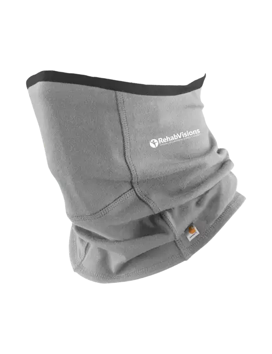 Carhartt Medium Grey Cotton Blend Filter Pocket Gaiter w/RehabVisions POST Logo