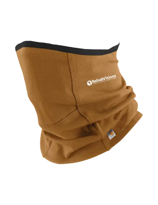 Carhartt Brown Cotton Blend Filter Pocket Gaiter w/RehabVisions POST Logo