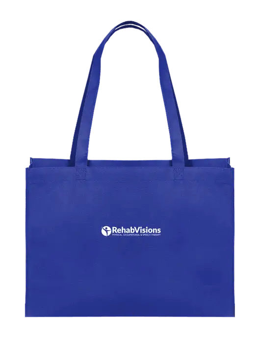 Eco Reusable Royal Tote w/RehabVisions POST Logo
