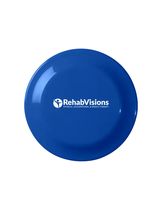 Fun Dark Royal Blue Flying Disc w/RehabVisions POST Logo