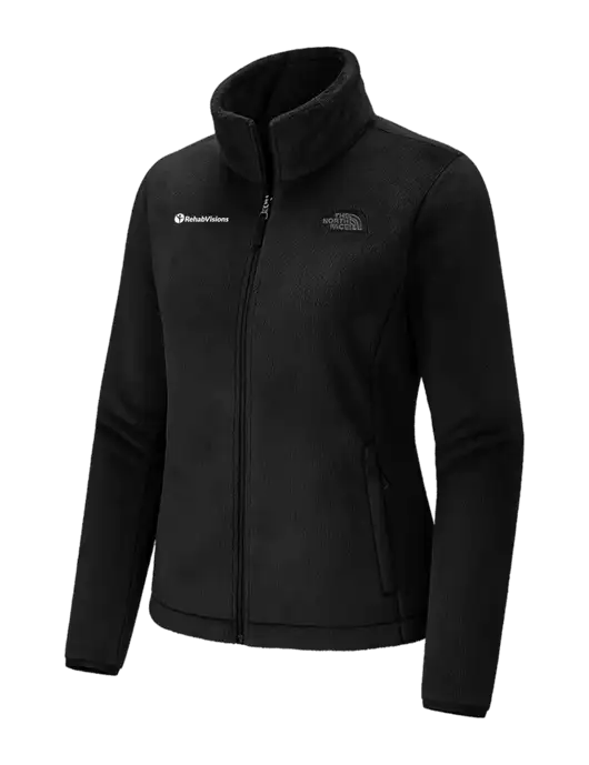 The North Face Womens Black Osito Fleece Jacket
 w/RehabVisions POST Logo
