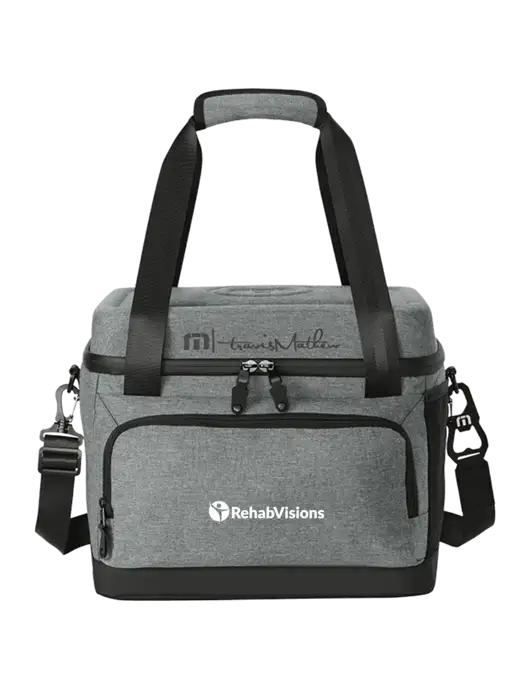 TravisMathew Medium Grey Heather Cruise 24-Can Cooler w/RehabVisions POST Logo