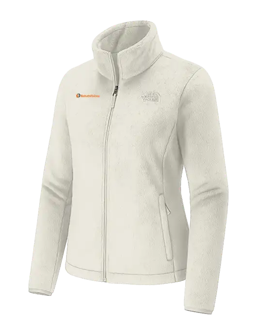 The North Face Womens Ivory Osito Fleece Jacket
 w/RehabVisions POST Logo