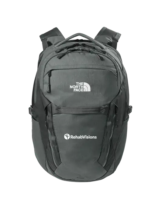 The North Face 31L Royal Arch Dark Medium Grey Backpack w/RehabVisions POST Logo