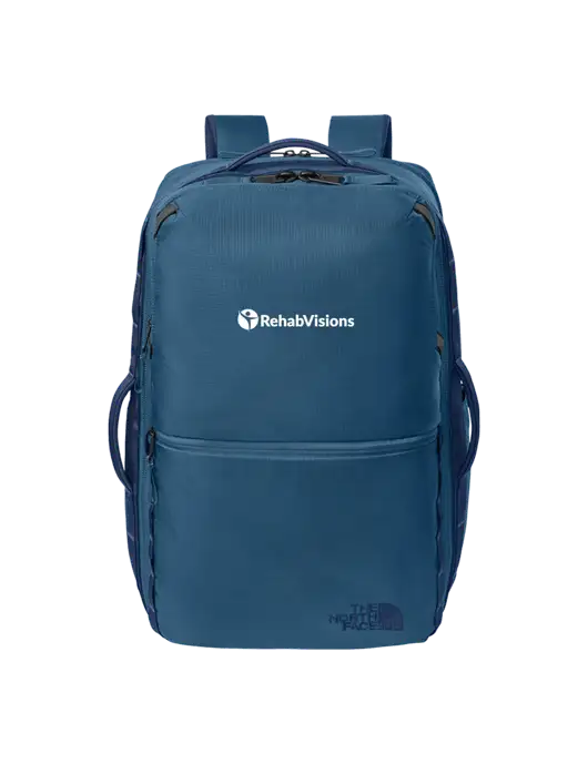The North Face 35L Light Navy Travel Backpack w/RehabVisions POST Logo