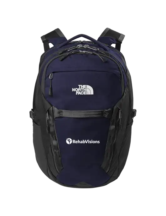 The North Face 31L Royal Arch Navy Backpack w/RehabVisions POST Logo