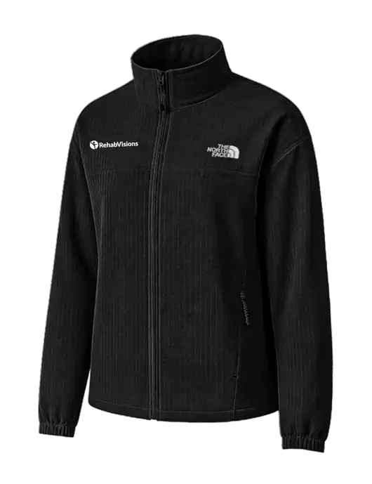 The North Face Womens Black Mountain Horizon Jacket w/RehabVisions POST Logo