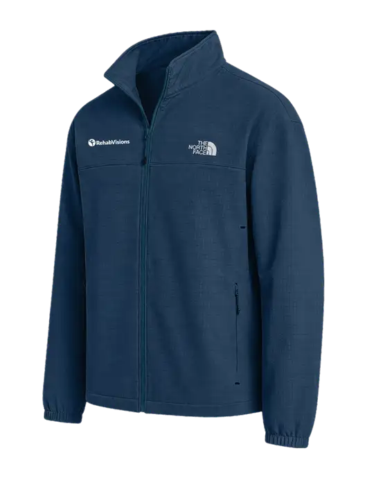 The North Face Light Navy Mountain Horizon Jacket w/RehabVisions POST Logo