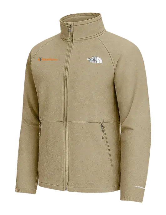 The North Face Tan Heather Barr Lake Soft Shell Jacket w/RehabVisions POST Logo