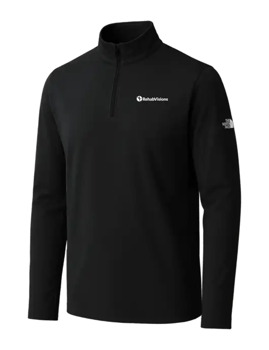 The North Face Black Ambition 1/4-Zip w/RehabVisions POST Logo