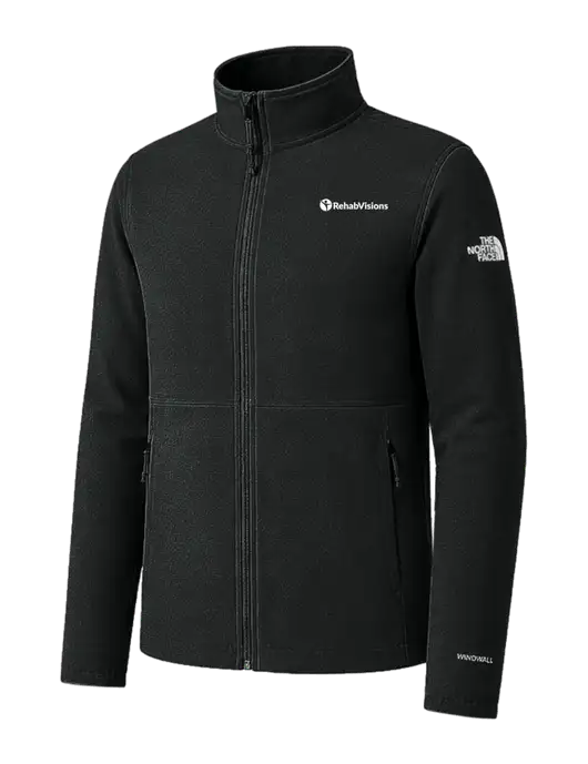 The North Face Black Edge Stretch Soft Shell Jacket w/RehabVisions POST Logo
