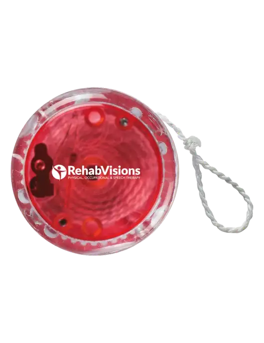 Red Light Up Yo-Yo w/RehabVisions POST Logo