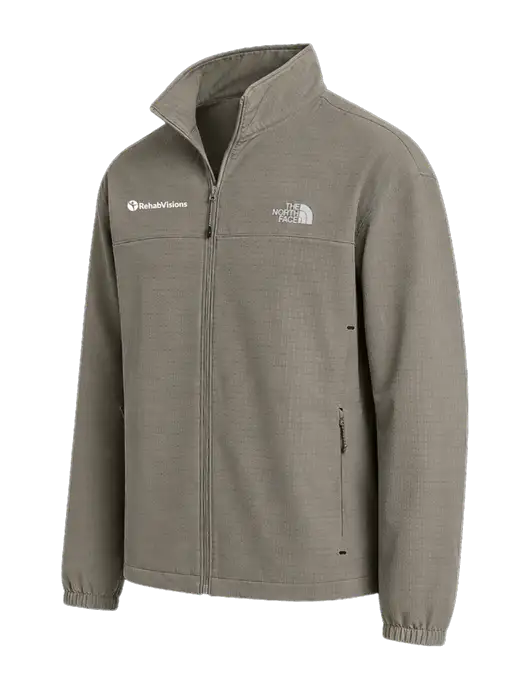 The North Face Medium Taupe Mountain Horizon Jacket w/RehabVisions POST Logo