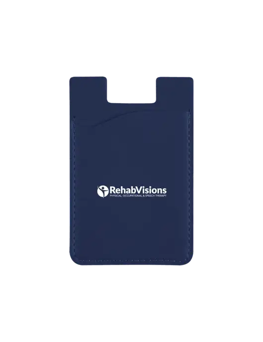 Navy CardNest Phone Wallet w/RehabVisions POST Logo