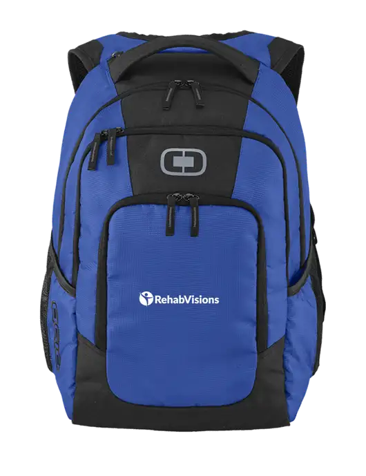 OGIO Cobalt Logan Laptop Backpack
 w/RehabVisions POST Logo