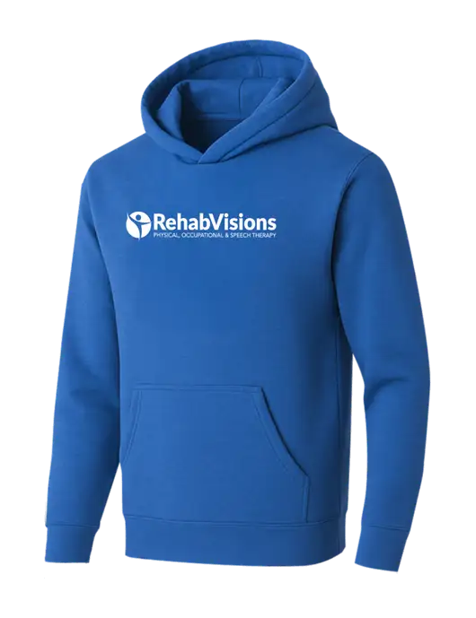 BELLA+CANVAS Royal Sponge Fleece Pullover Hoodie w/RehabVisions POST Logo
