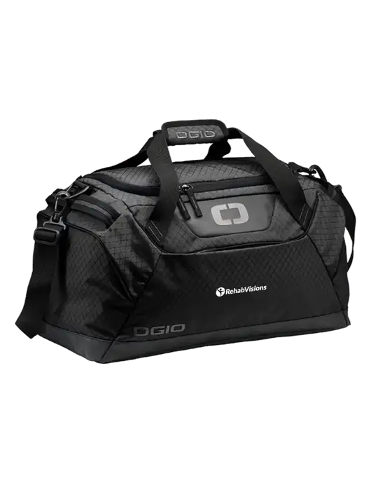 OGIO Black Catalyst Duffle
 w/RehabVisions POST Logo