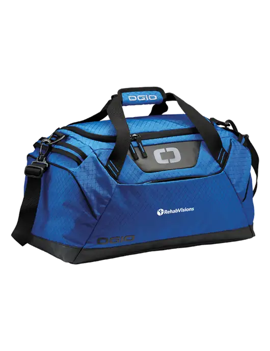 OGIO Royal Blue Catalyst Duffle
 w/RehabVisions POST Logo