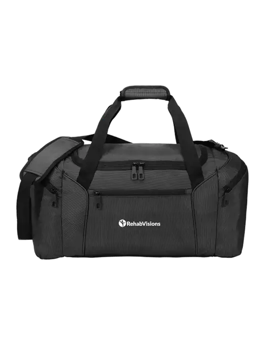 Slim & Lite Dark Grey Duffel    w/RehabVisions POST Logo