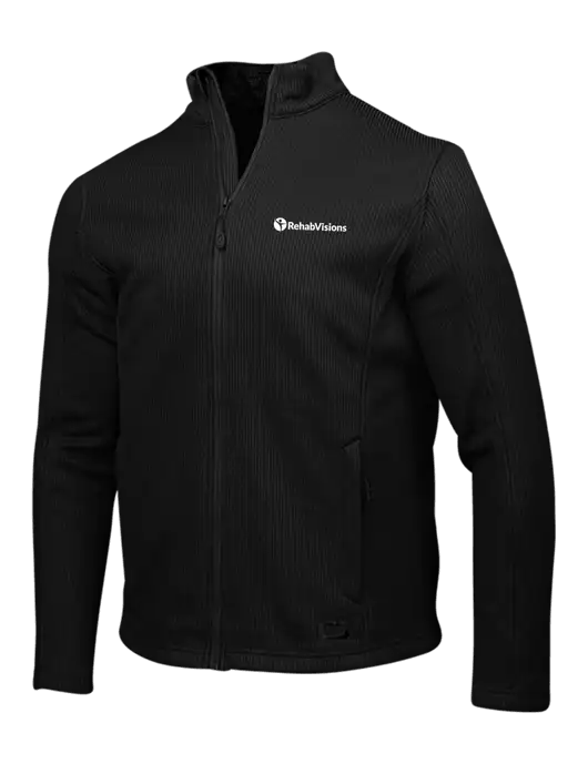 OGIO Blacktop Grit Fleece Jacket w/RehabVisions POST Logo