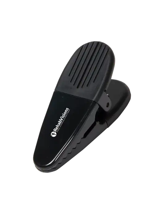 Magnetic Black Power Clip w/RehabVisions POST Logo