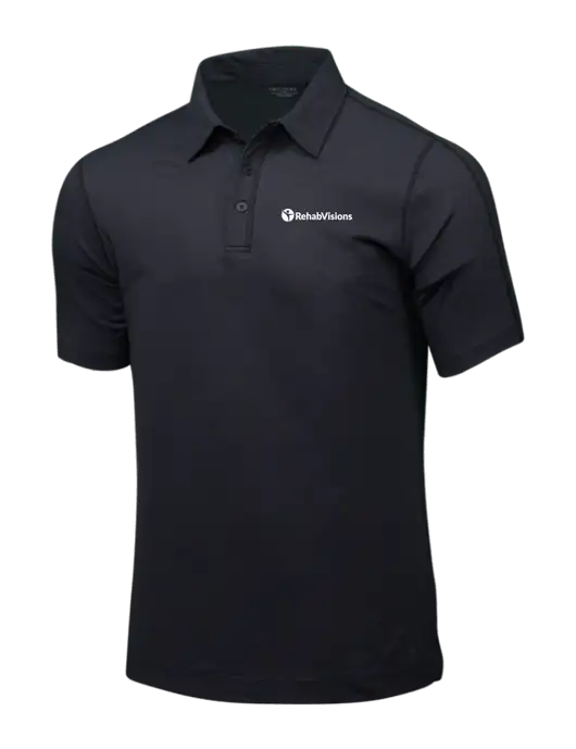 OGIO Black Top ONYX Polo w/RehabVisions POST Logo