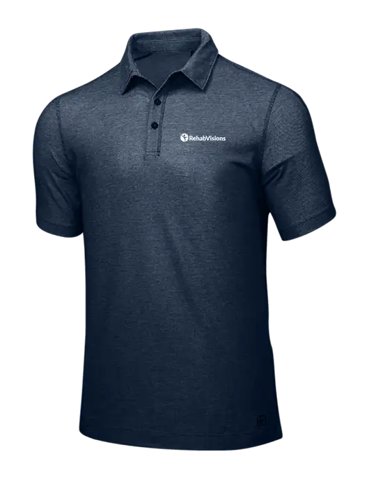 OGIO Navy ONYX Polo w/RehabVisions POST Logo