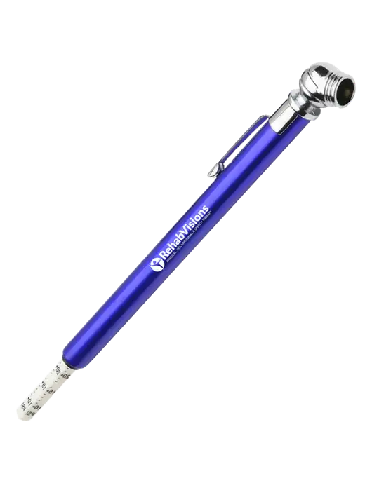 Quick View Royal Tire Gauge w/RehabVisions POST Logo