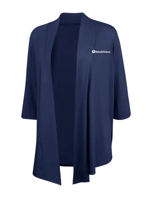 Dress Navy Blue Womens Concept Shrug w/RehabVisions POST Logo