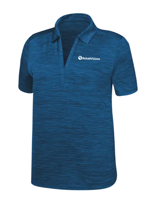 Callaway Womens Medium Slate Blue Broken Stripe w/RehabVisions POST Logo