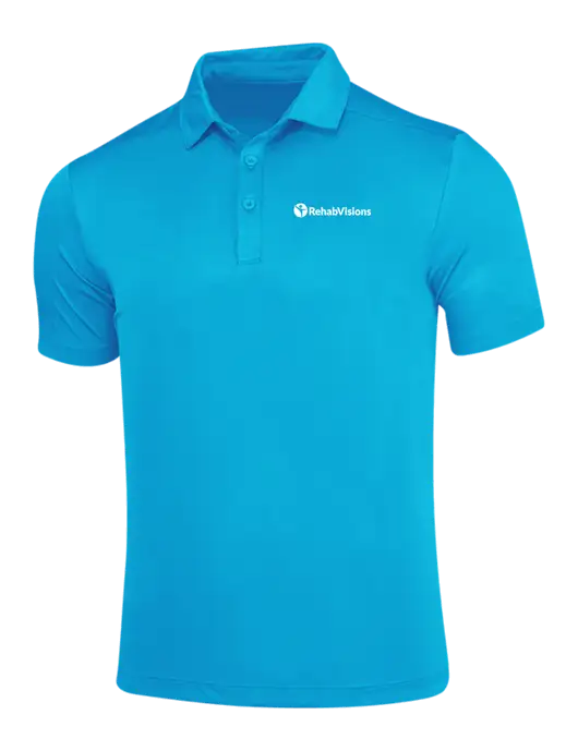Sapphire Posi-UV Pro Polo w/RehabVisions POST Logo